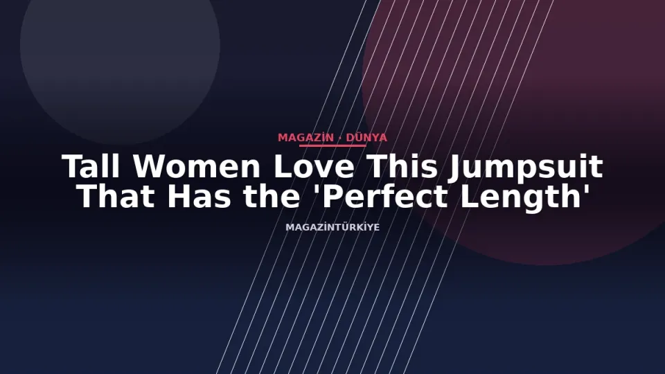 Tall Women Love This Jumpsuit That Has the 'Perfect Length'